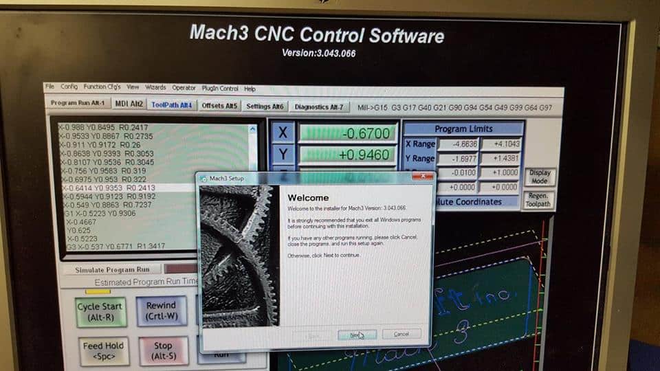 Installing Mach3_to_controll_the_mill_with